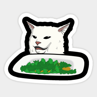 Smudge Table Cat Sticker